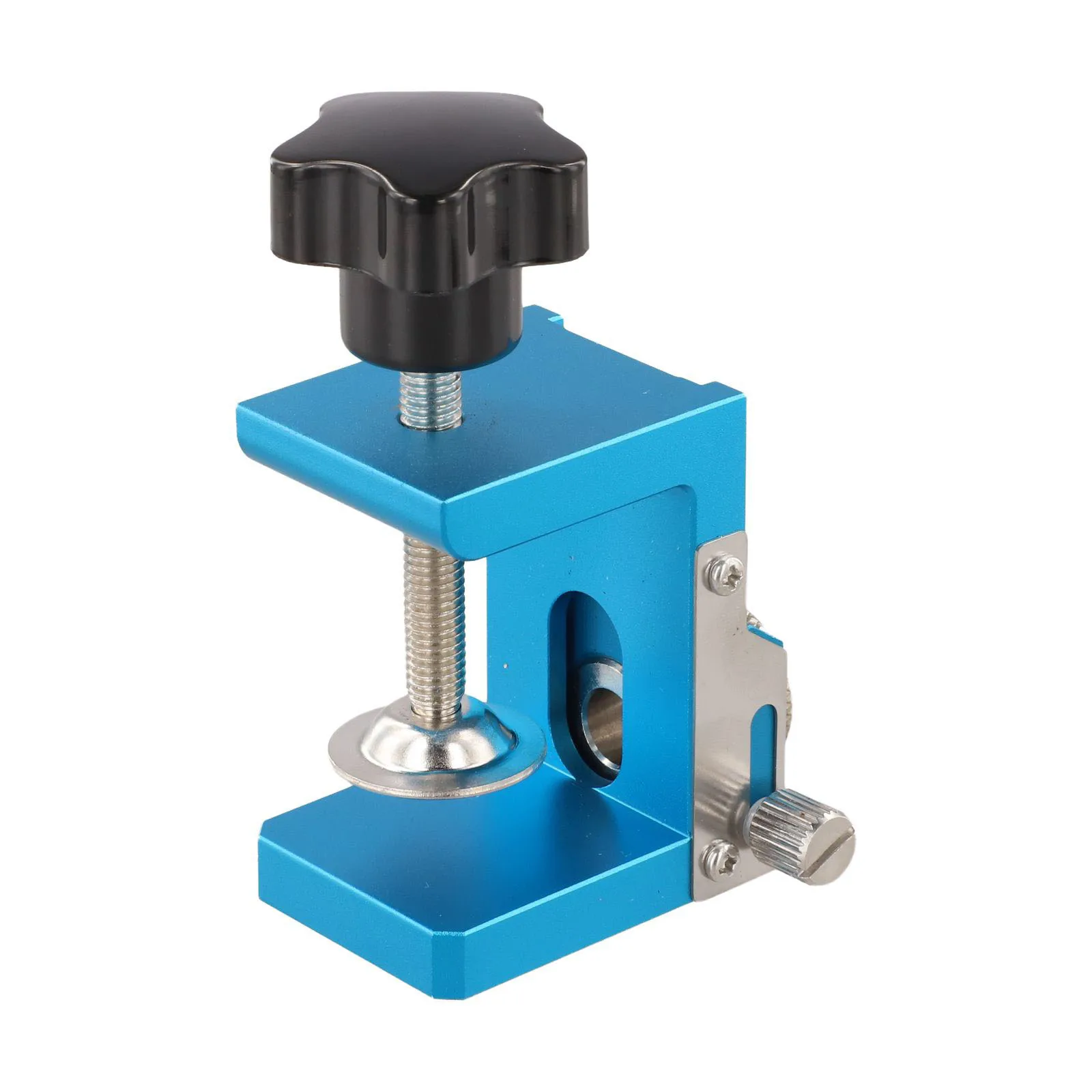 

Регулируемый зажимной фиксатор для дверей шкафов, конструкция из алюминиевого сплава, прочный, для деревообработки, для панелей толщиной до 40 мм