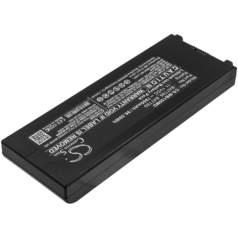

Li-ion Medical Battery for Welch-Allyn, 11.1V, 7800mAh, Compatible Models: Connex 6000 Vital Signs Monito, CP150 ECG, CP150 EKG
