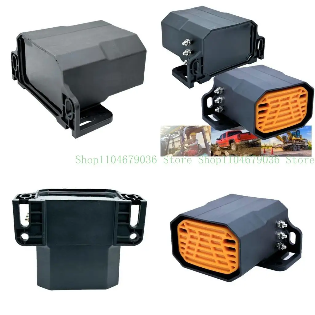 

652F Truck Back-up Alarm, 130DB, Waterproof and Dustproof,Reversing Safety Warning for Commercial Vehicles, Trailers, RVs