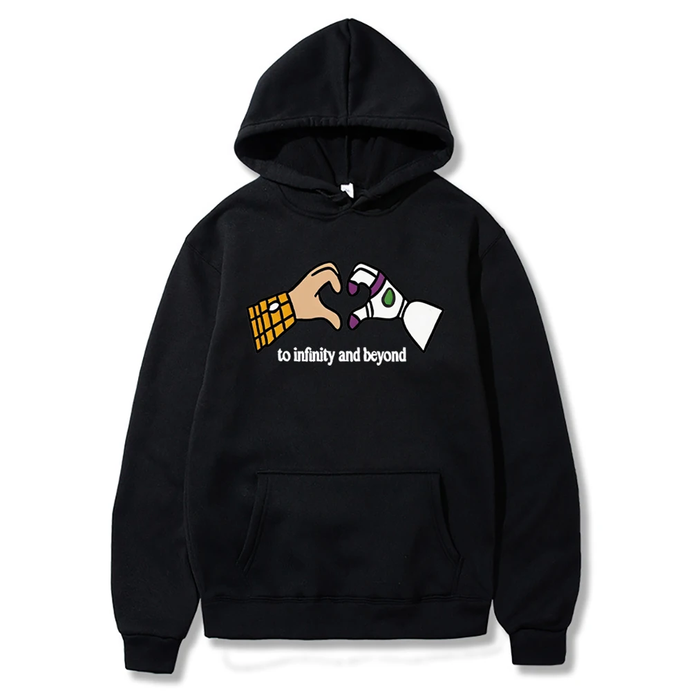 TS5 Movie Inspired Hoodie To Infinity and Beyond Shirt Magical Kingdom Matching Couple Vacation Jumper Unisex Trendy Andy Hoodie