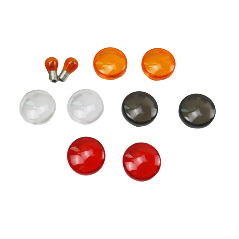 

Крышка объектива указателя поворота мотоцикла с линзой указателя поворота с лампочкой для Harley Dyna Sportsters XLH883 Softai