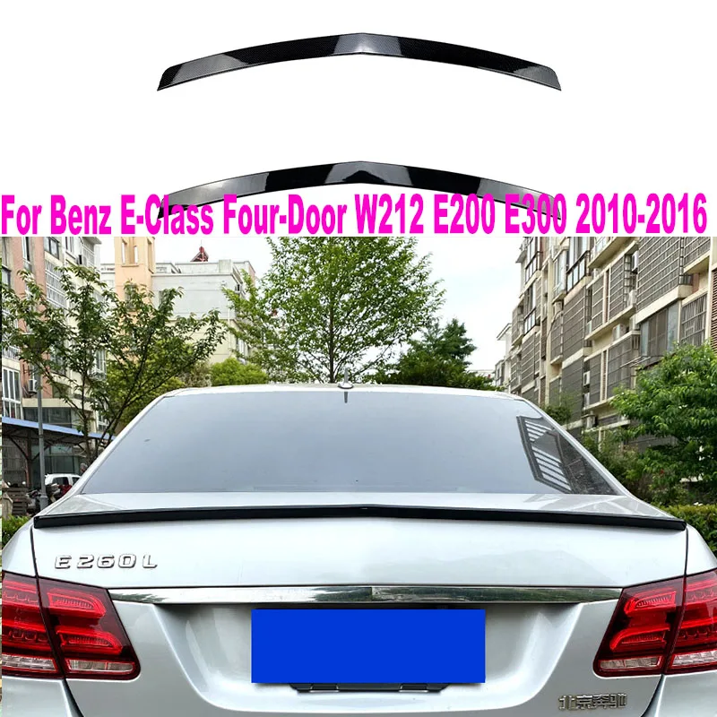 Applicable to Benz E-Class Four-Door W212 E200 E300 2010-2016 Tail Spoiler Spoiler Modification