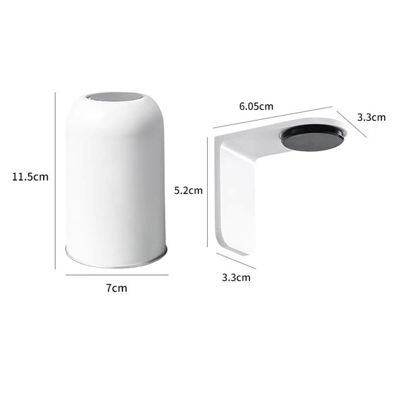 Magnetischer Wandhalter Für Zahnbürstenbecher Aus Edelstahl_voghion.com