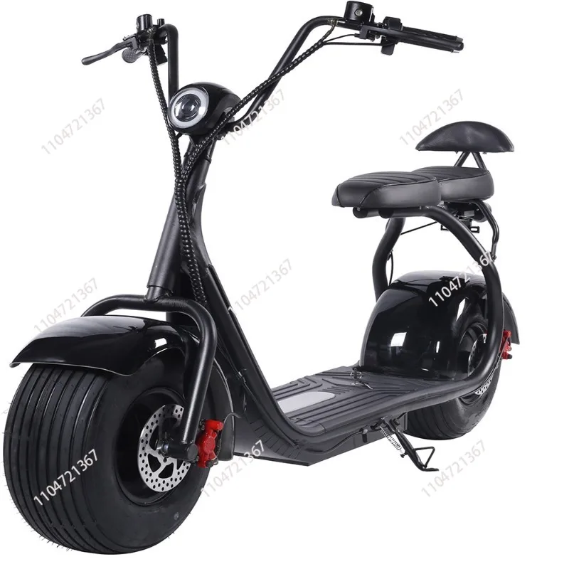 

Новые электрические скутеры со стальной рамой, электрический скутер с литиевой батареей 2000 Вт и двумя сиденьями для мужчин и женщин