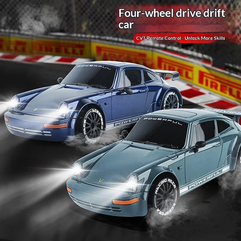 

KF27Профессиональный высокоскоростной дрейфующий радиоуправляемый гоночный автомобиль с полным приводом, игрушка для мальчиков с подсветкой, трюк, хвостовой универсал, автомобиль с дистанционным управлением