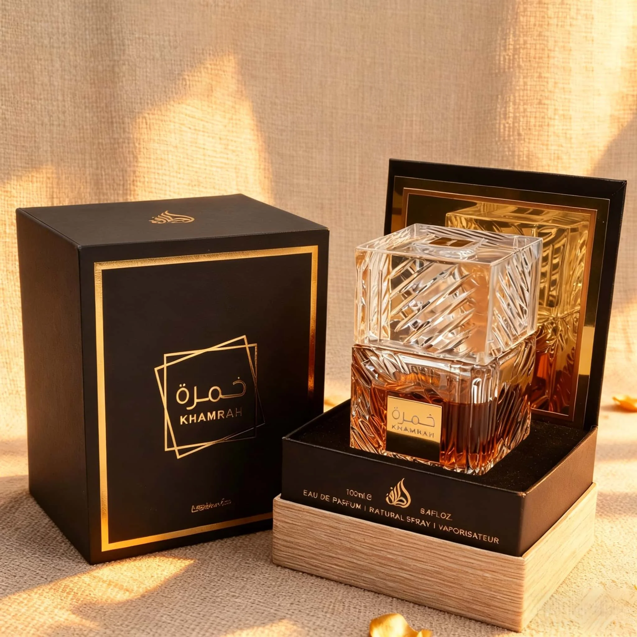 

Warm Spicy Arabian Perfume Long Lasting Gourmand Scent Unisex Fragrance Spray for Men Women Sweet Oriental Notes Eau de Parfum
