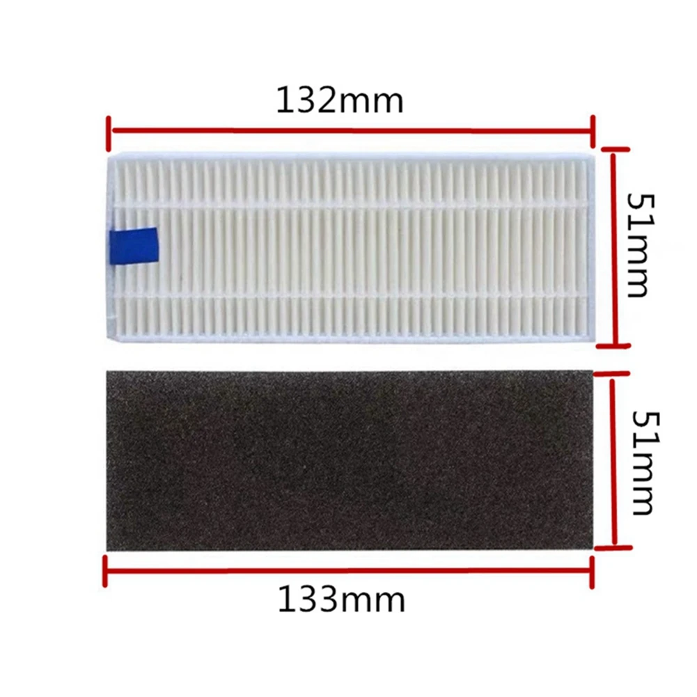 Filtro de Cepillo Lateral de cepillo de rodillo principal para x-plorer Serie 75 RG7687 RR7687WH accesorios para aspiradoras