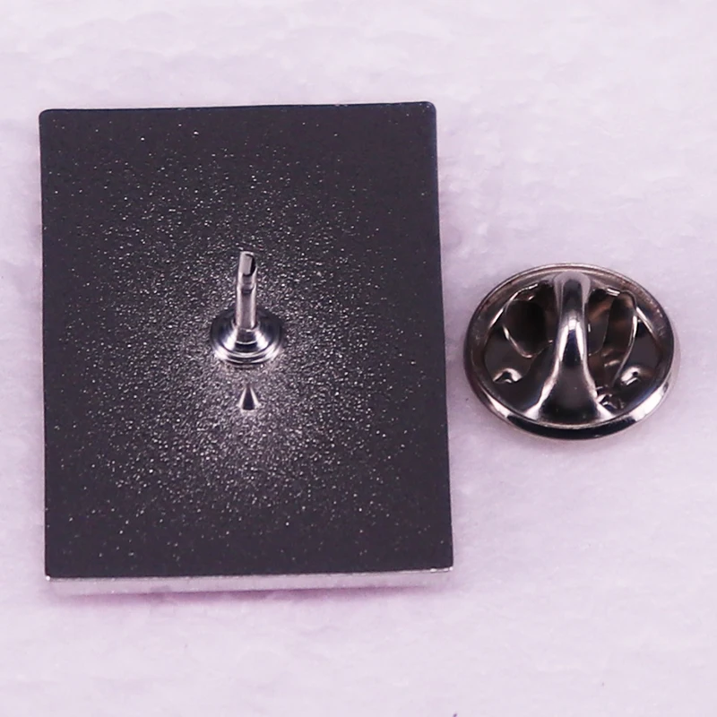 في العلوم نحن نثق المينا دبوس الملحد الدوامة الذرية الإلحاد رمز بروش شارة معدنية مجوهرات هدايا