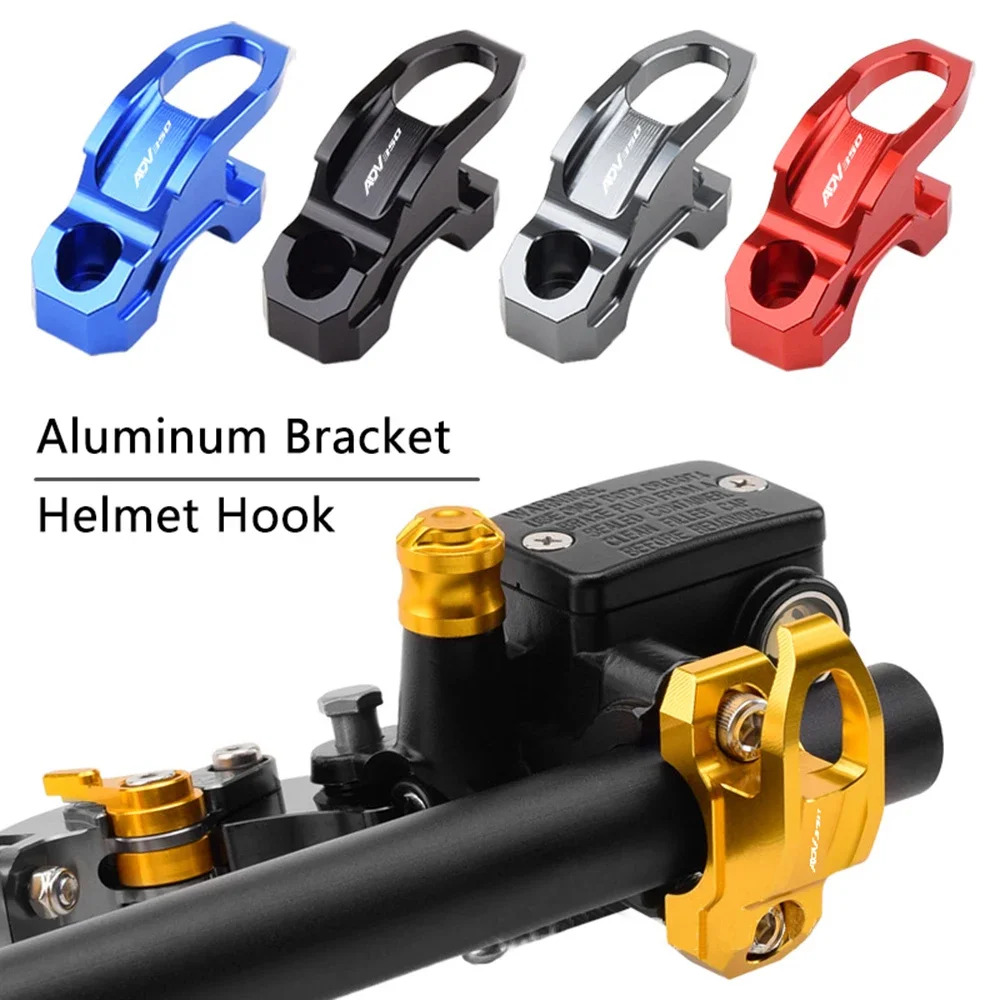 2024 New For Honda ADV350 ADV 350 Motorcycle Accessories CNC Brake Master Cylinder Holder Clamp Bracket Bag Hook Helmet Hanger