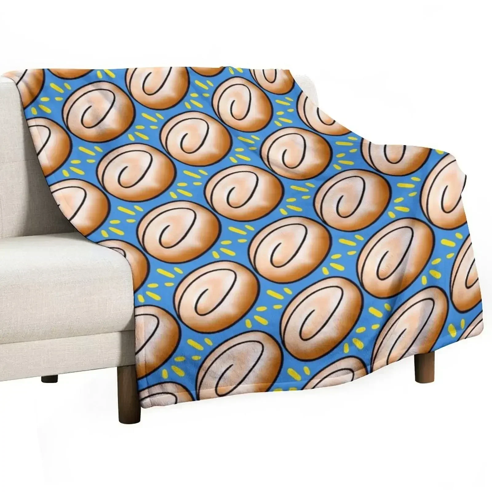 

Honeybun Emote Throw Blanket Fluffy Cozy Throw Blanket for Home Decor
