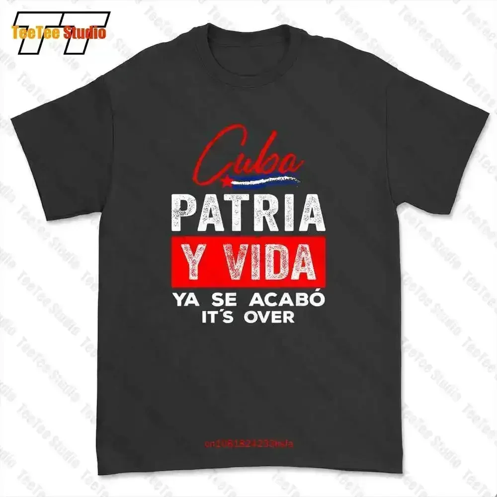 Patria Y Vida, Viva Cuba Libre Cuban Revolution T-shirt Tee 3CUV