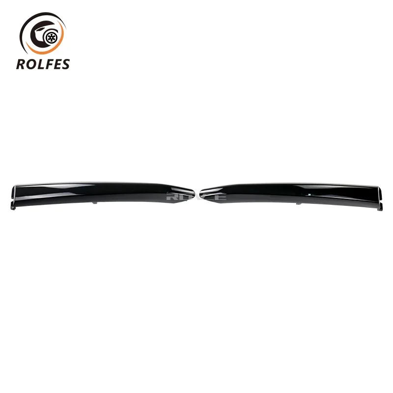 ROLFES For Jaguar F-Pace Car Front Bumper Bright Strip Cover Trim Lamp Hoods T4A6234 T4A6233