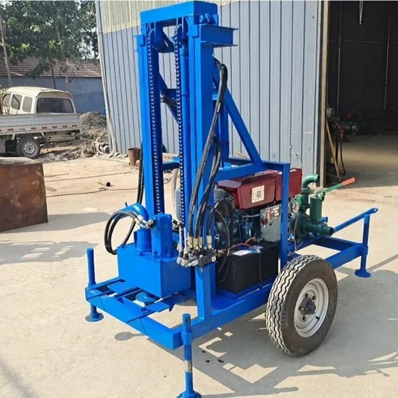 Water Well Drilling Rig Boring Simple  Machine