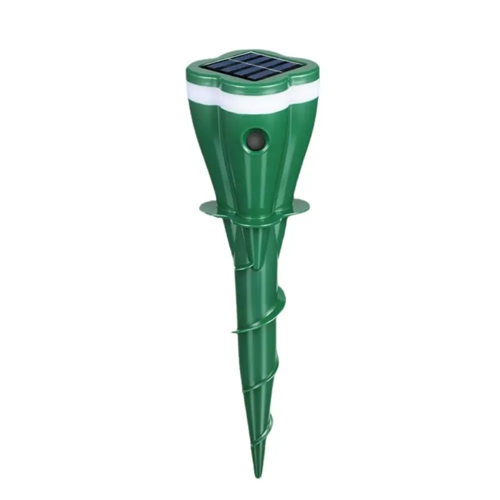 Solarbetriebener Tiervertreiber für Gärten, wasserdichtes Schallvibrationsgerät, Gartenmaus-, Vogel-, Fledermaus- und Tierabwehrmittel – Detail 8