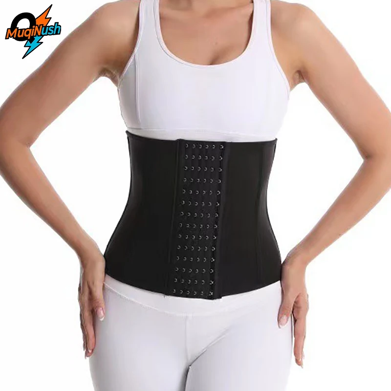 

MuqiNush 1Pc Short Torso Waist Trainer Lower Abdominal Fat Tight Corset Exercise High Waist Pants Invisible Breathable Women's