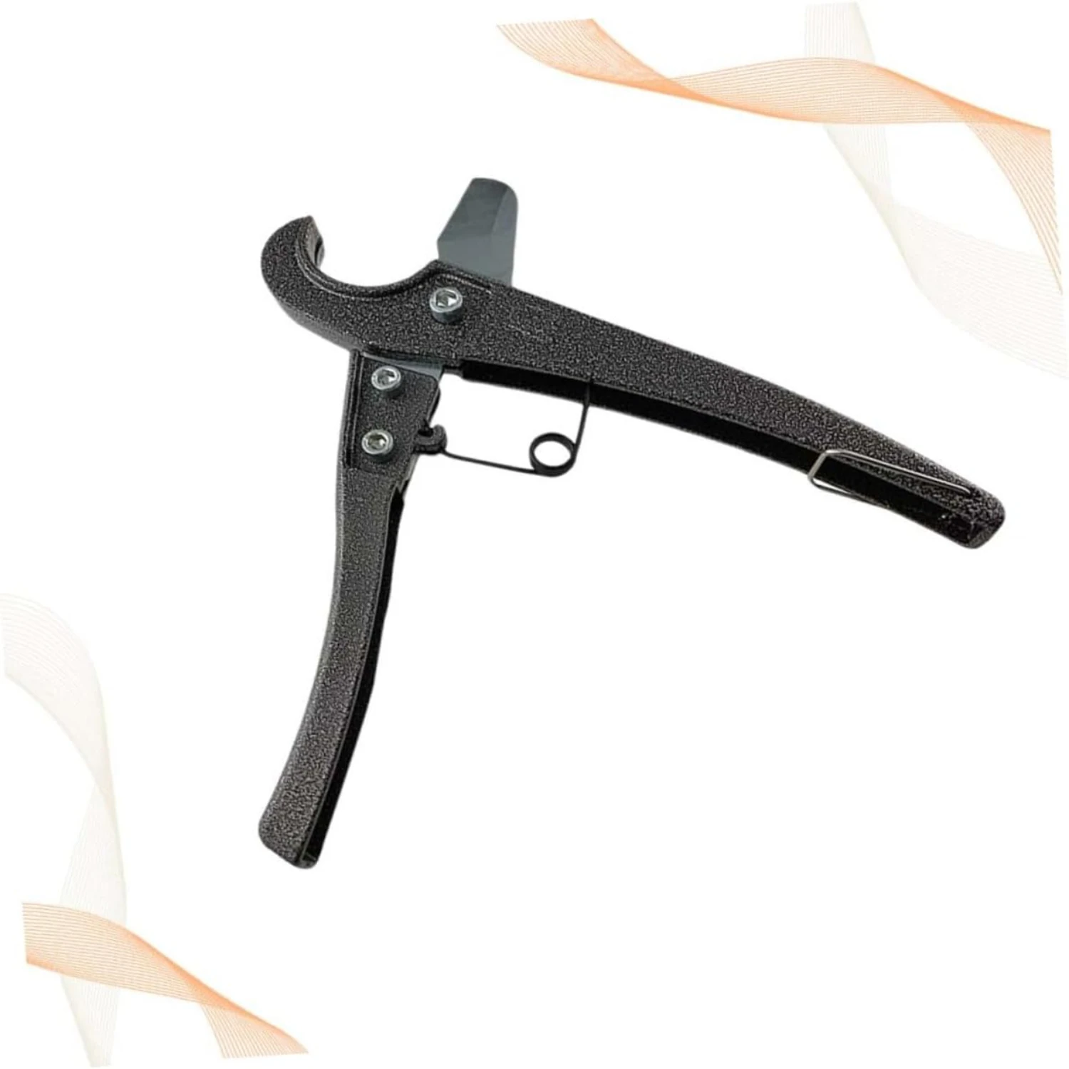 Convenient and Precise Black Plastic Gas Tube Cutter - Accurate Tool for Precision Cuts Wrapping Paper Flexible Hose Slice