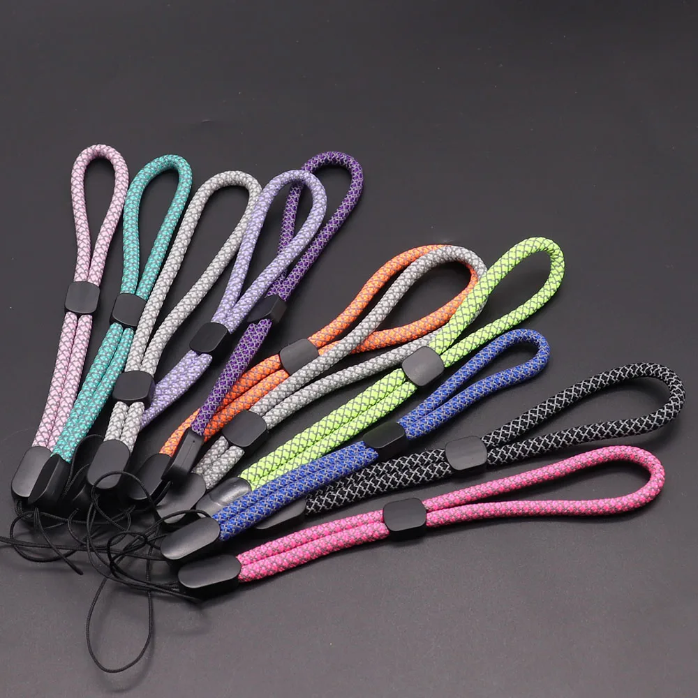 10PCS Neue Heiße Hand Handgelenk Lanyard Strap String für Telefon iPhone 7 8X6 Flash Drives Schlüssel Schlüsselanhänger DSLR kamera GoPro Halter r57