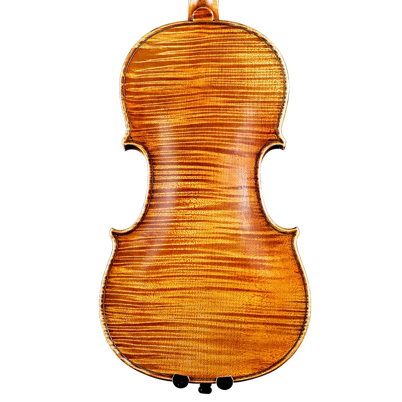Handmade solid wood beginner test, performance-level one-board violin