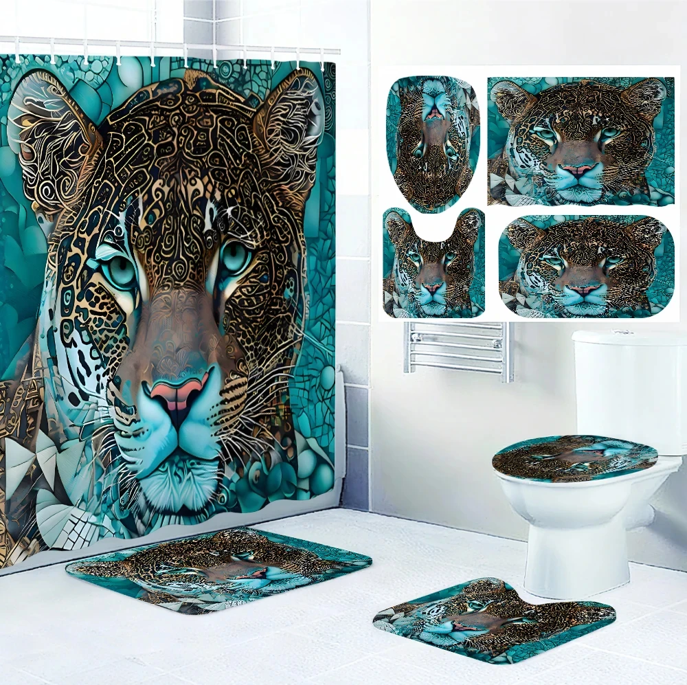 Cheetah Bathroom Fo… - image