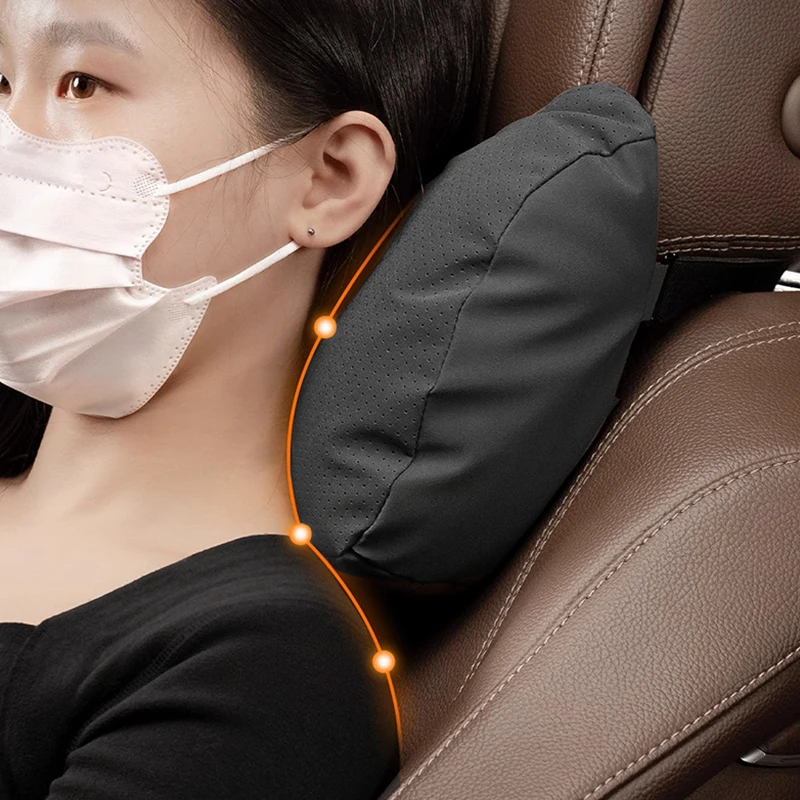 مسند رأس السيارة لـ Changan Unik T CS25 CS35 CS5 وسادة حماية رقبة السيارة الداخلية الجلدية مسند الظهر القطني وسادة المنتج