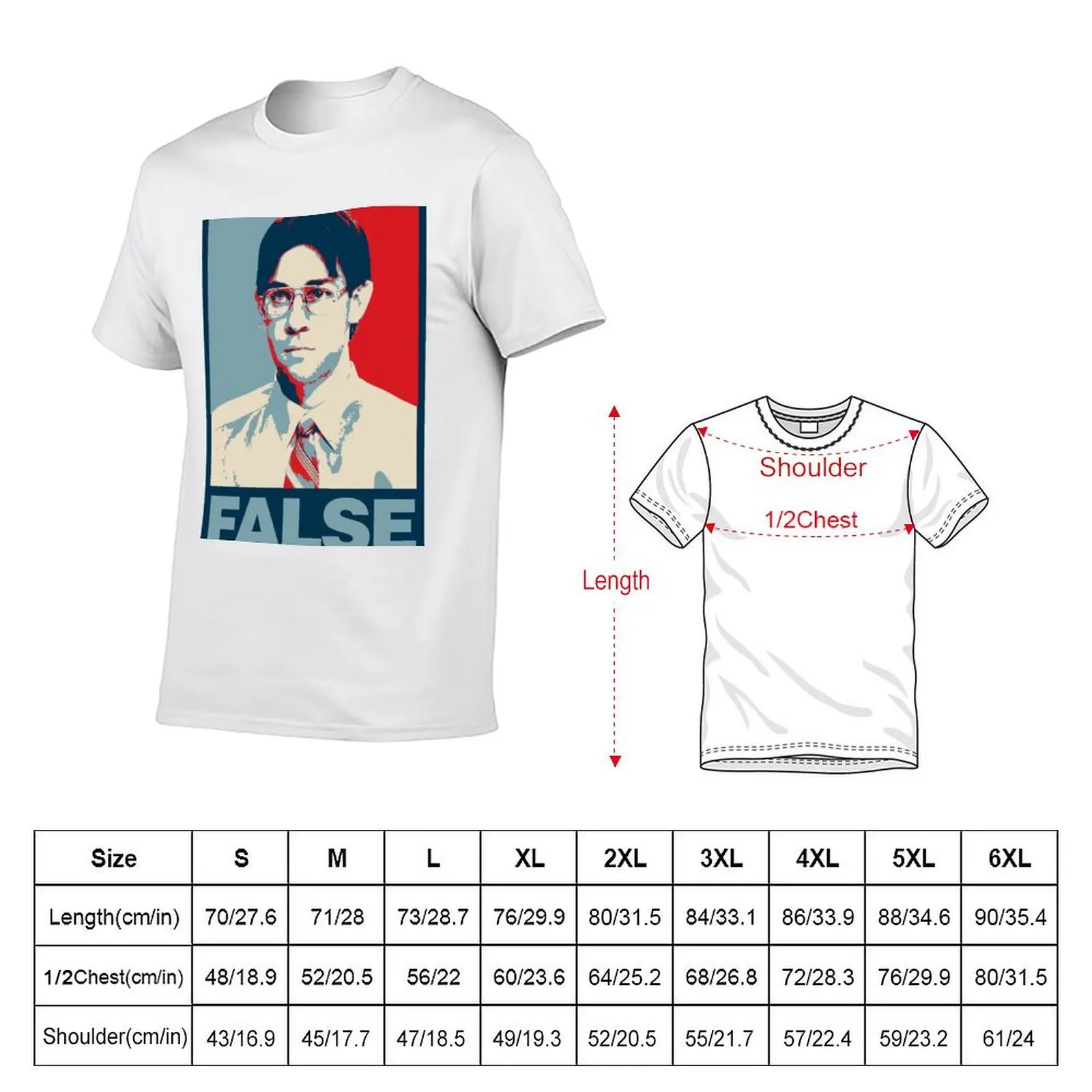 FALSE. T-Shirt Plus Size Simple Casual Top
