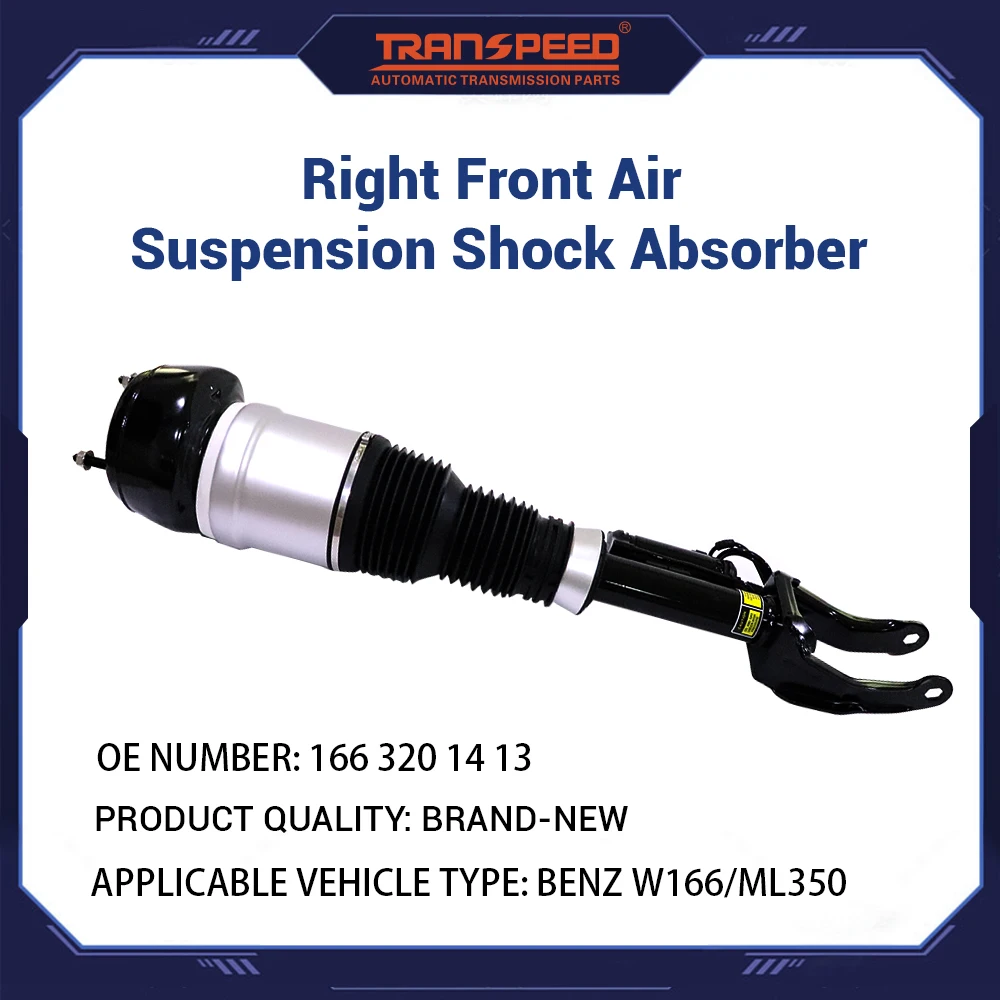 TANSPEED Right Front Air Suspension Shock Absorber With Attachments For Mercedes Class BENZ W166 ML350 ML500 OE 166 320 14 13