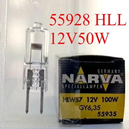 

Original NARVA 55928 HLL 12V50W G6.35 Halogen Lamp for photometer PG55928 Advia Analyzer