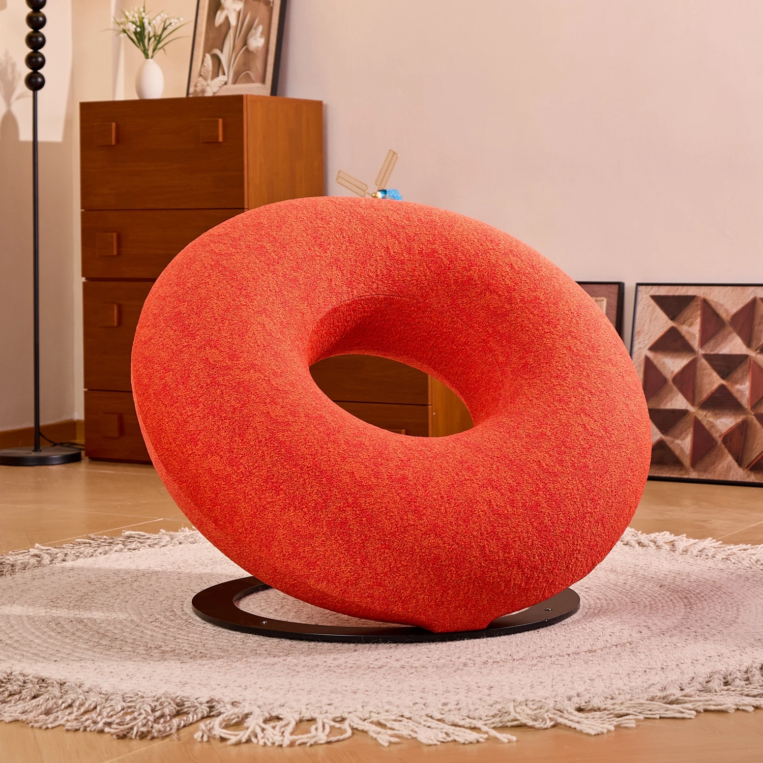 

Italy Single Living Room Chairs Leisure Kawaii Sturdy Round Comfy Chairs Design Relaxing Italian Sedie Da Soggiorno Furniture