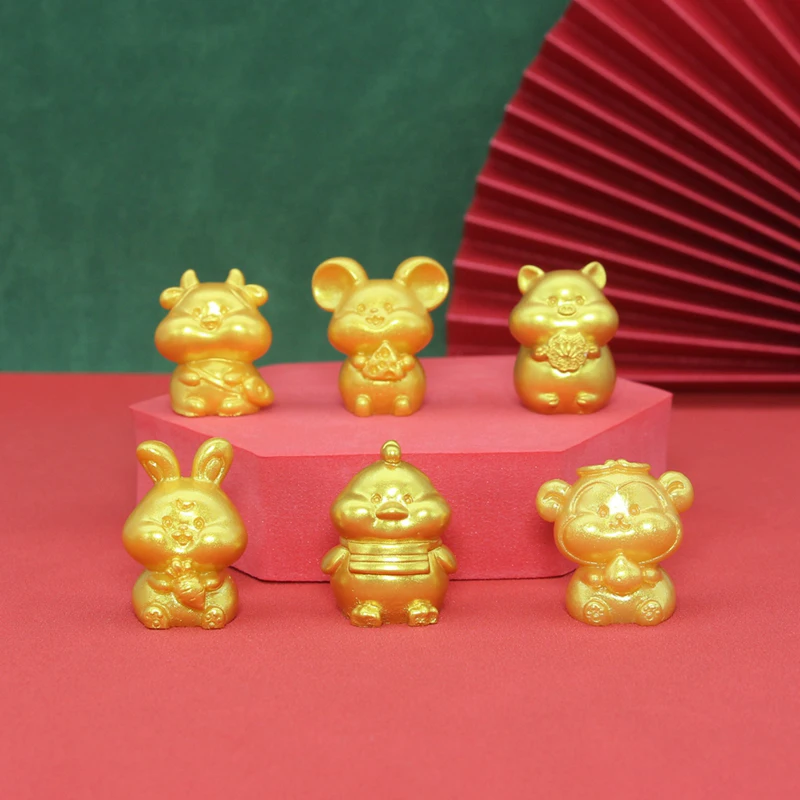 12 Chinese Zodiac Lunar DIY Animal Fairy Home Garden Decoration Miniature Items Figurines Ornaments Room Decor Accessories Gifts