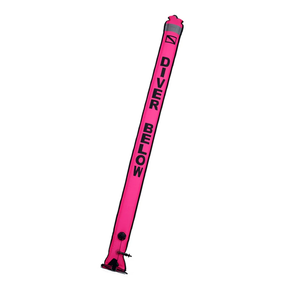 Scuba Diving Marker Buoy with Reflective Strip for Maintaining and Position Identification in Water Activities