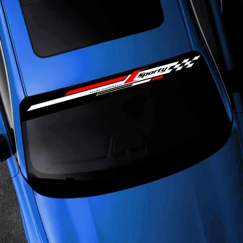 1 шт. автомобильная наклейка спортивной тематики, привлекательная гоночная наклейка для персонализации автомобиля