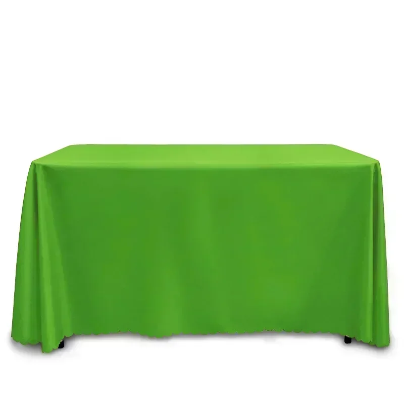 

Custom-made elastic Pure color tablecloth cover to show the table cloth dessert cloth gauze skyblue