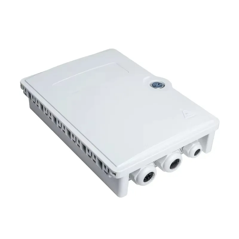 Optical fiber distribution box 12 core wall mounted indoor and outdoor optical fiber distribution box