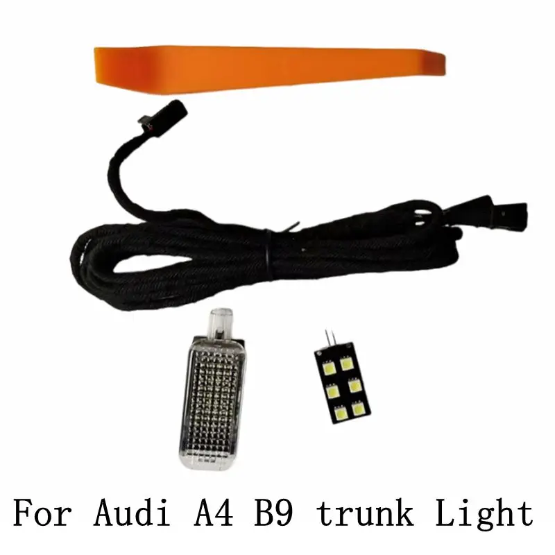 Led Luggage Compartment Interior trunk Light For 2016-2024 Audi A4 S4 B9 Sedan S4 B9 Sedan A3 S3 RS3 8Y Q2 W/wiring harness