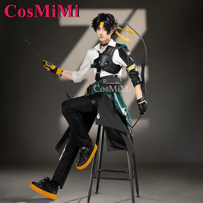 CosMiMi Game Zenless Zone Zero Asaba Harumasa Cosplay Costume Fashion Handsome Battle Uniforms Carnival Party Role Play Clothing