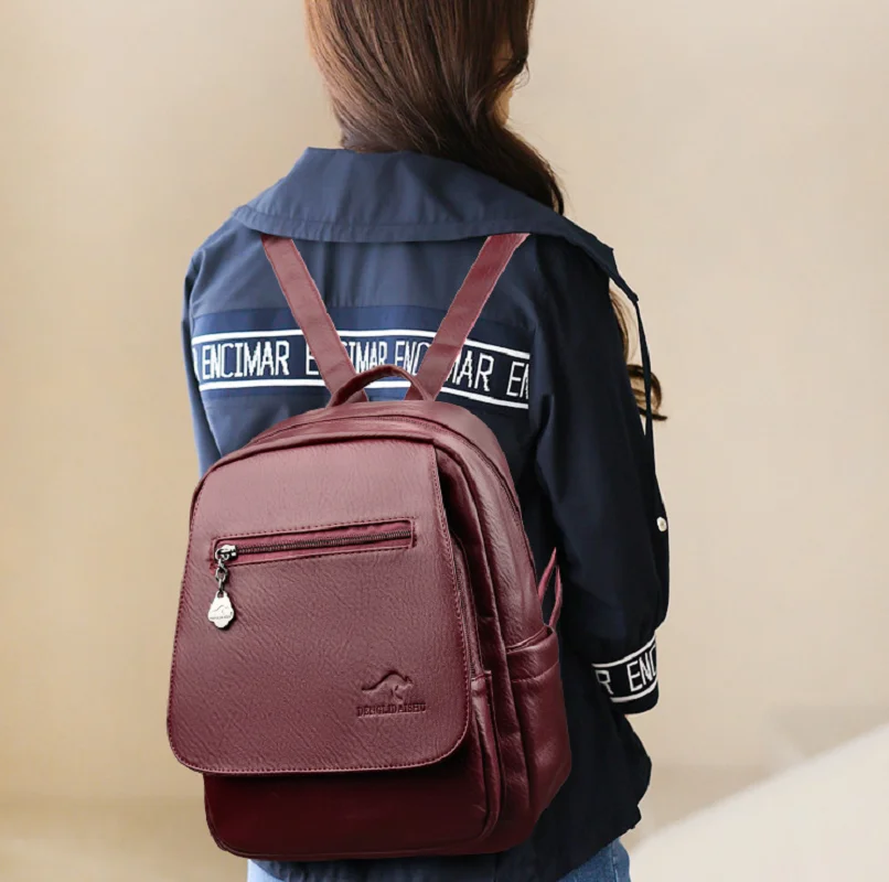 korean-new-fashion-women's-high-quality-leather-backpacks-large-capacity-travel-shoulder-bags-preppy-style-school-bag-backpack