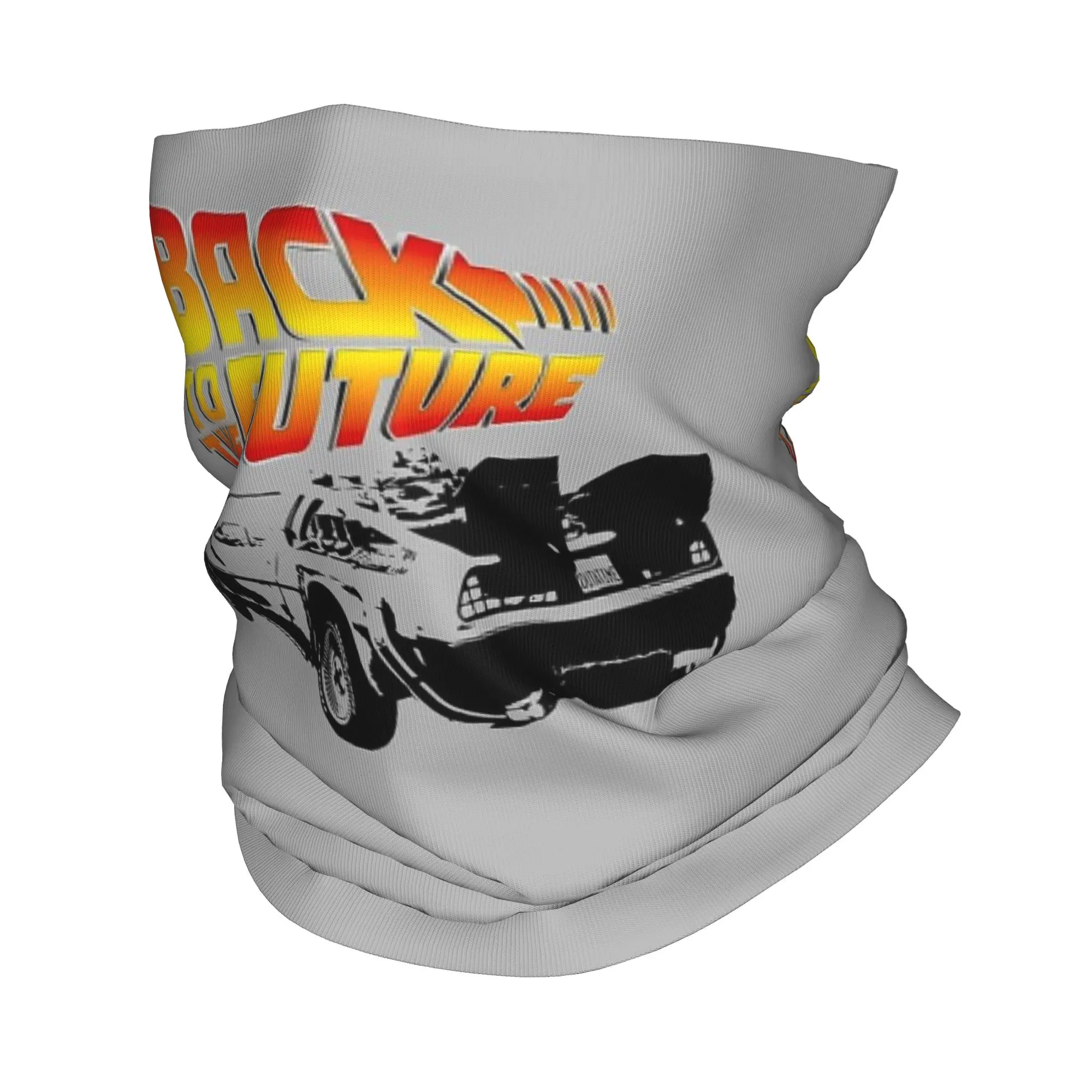 

Ретро-бандана «Назад в будущее» на шею, маска с принтом, шарф, универсальный велосипедный шарф, велосипедный шарф для мужчин, женщин, взрослых