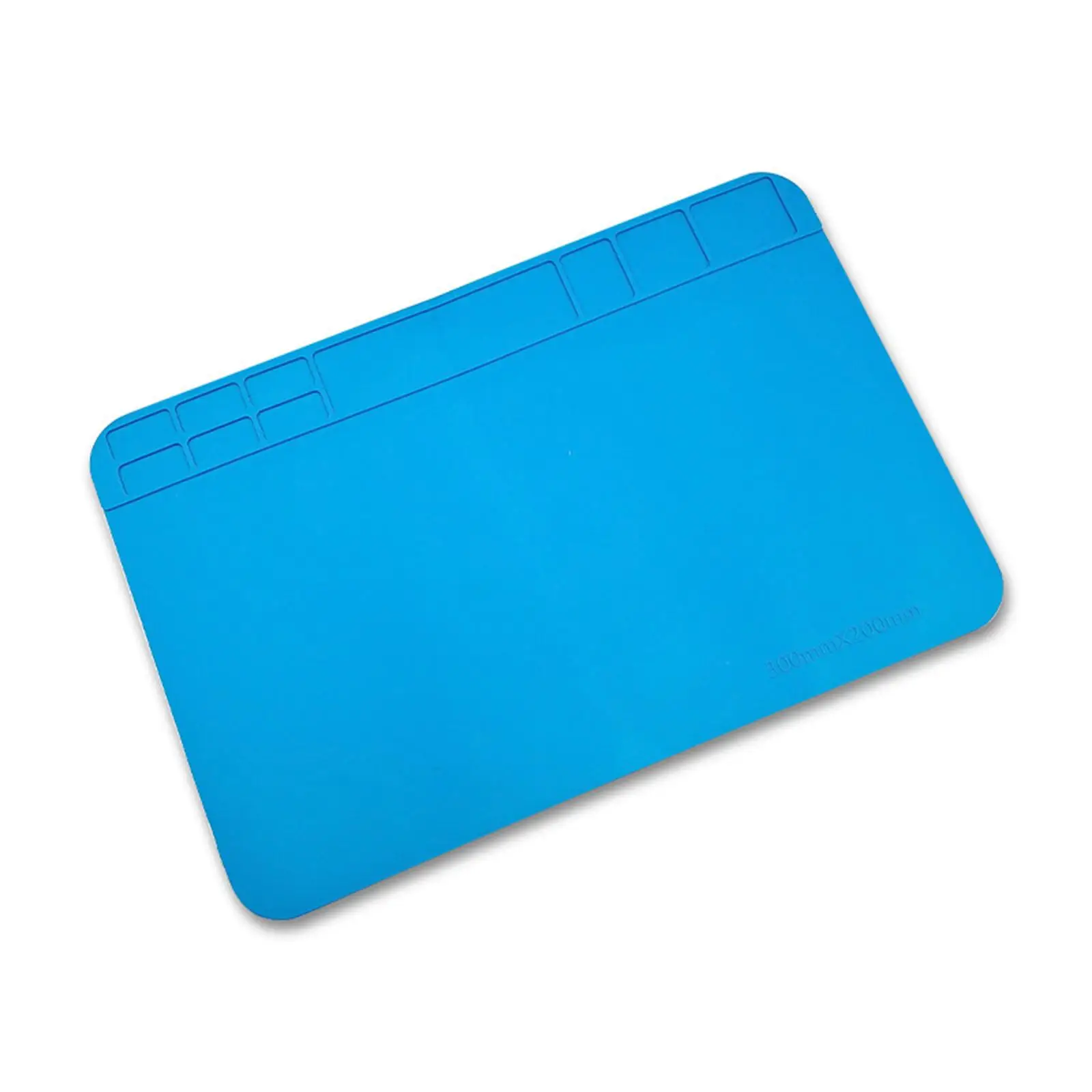 Tampone di riparazione in Silicone blu strumento per stazione di saldatura facile da usare tappetino da lavoro per riparazione Premium durevole tappetino per saldatura tappetino per riparazione elettronica