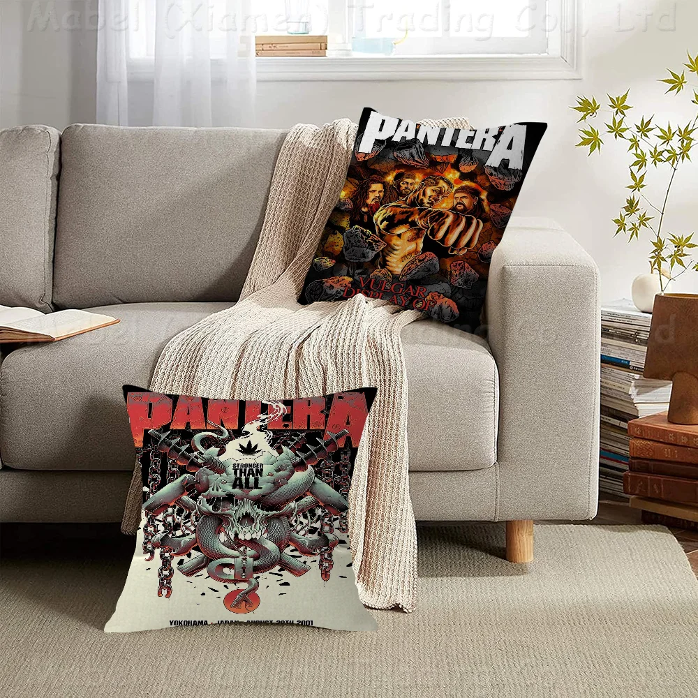 P-Pantera F-Far B-Beyond D-Driven Pillow Cover For Bedroom Room And Living Room Sofa Decorative Cushion Cover