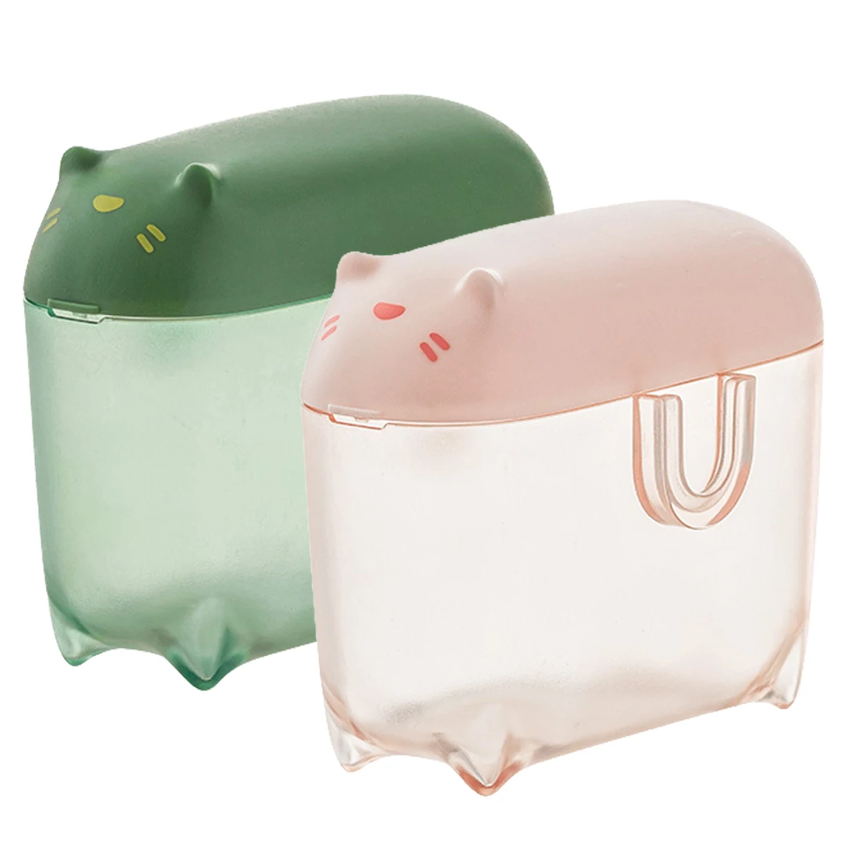 Data Cable Storage Box Portable Charging Cable Case with Lid Cute Mini Cable Organizer Box Multifunctional Reusable Data Cable