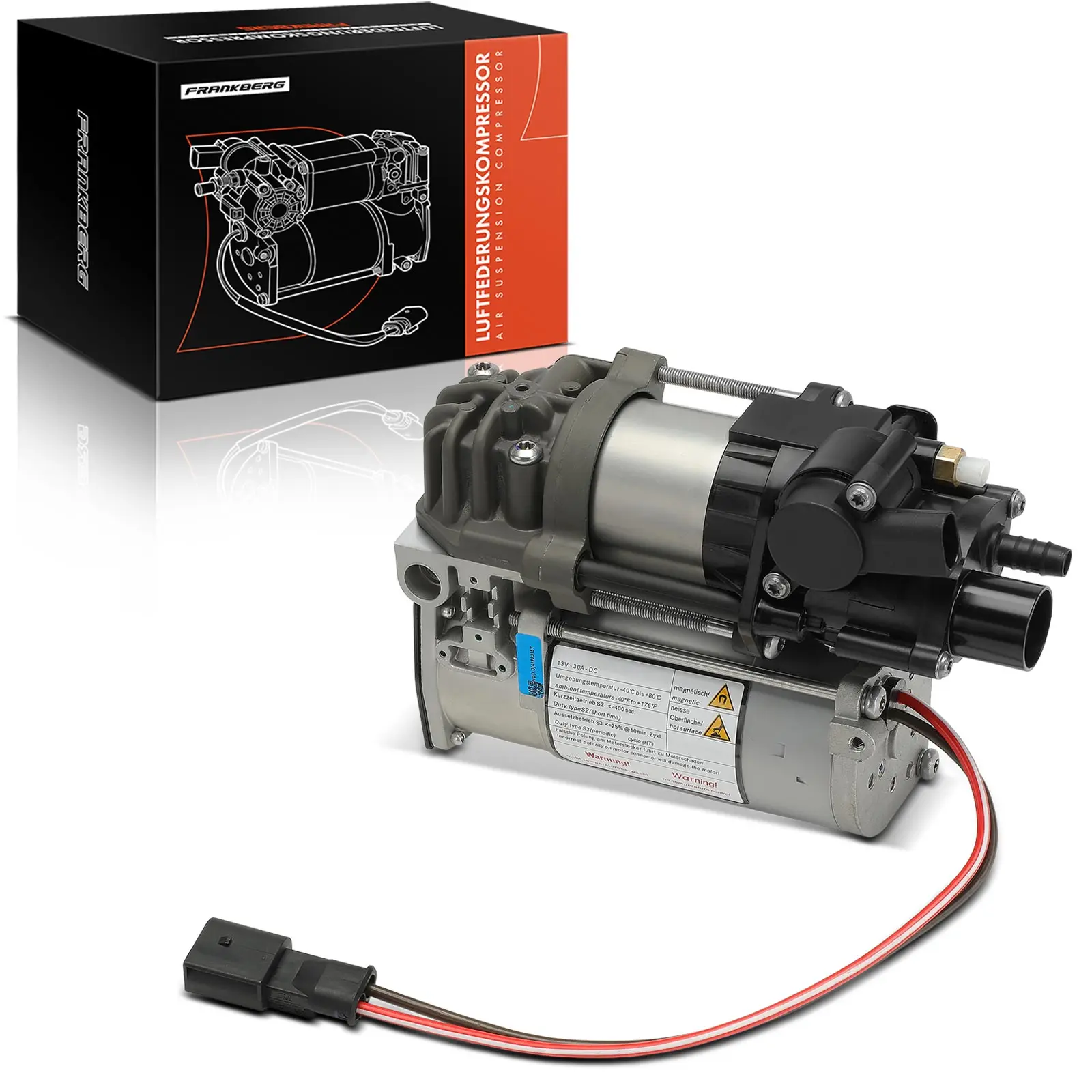 Frankberg 1x Luftfederung Kompressor für BMW i4 G26 eDrive35 eDrive/xDrive40 M50 AWD Elektro 37206894450