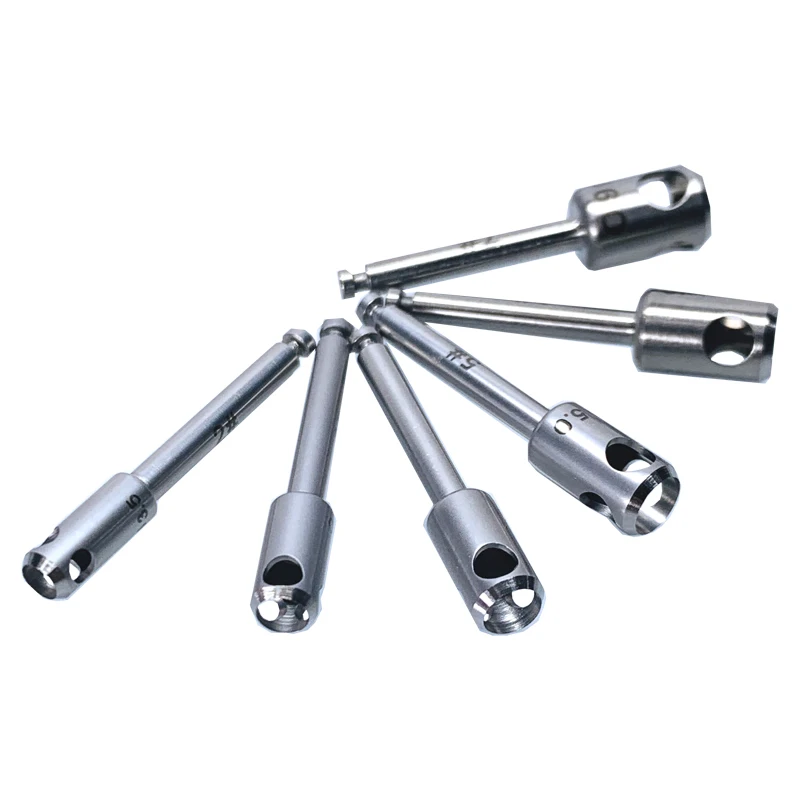 

Стоматологический хирургический имплантат, открытый роторный перфоратор для тканей, стандартный защелкивающийся конец для наконечника для стоматологического или имплантата