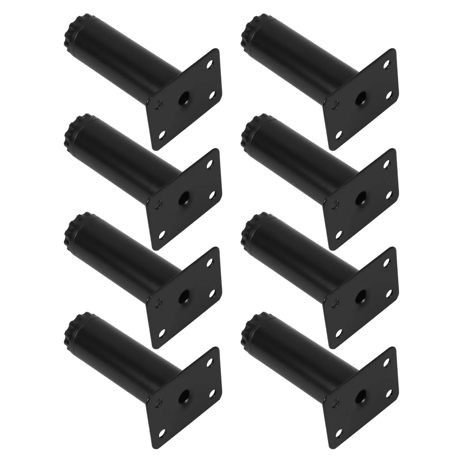 8Pcs Adjustable Metal Furniture Legs Round Sofa Bed Support Replacement Couch Cabinet Feet Strong Metal Furniture Legs