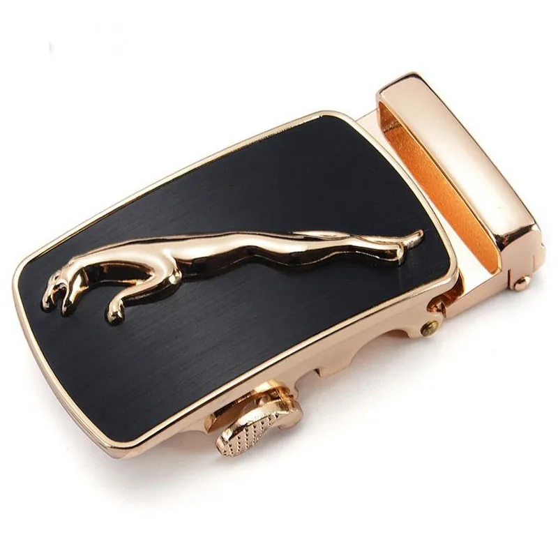 3,5 cm zinklegering riemgesp voor lederen herenriem, automatische gesp, duurzame tailleband hardware-accessoire, kan groothandel