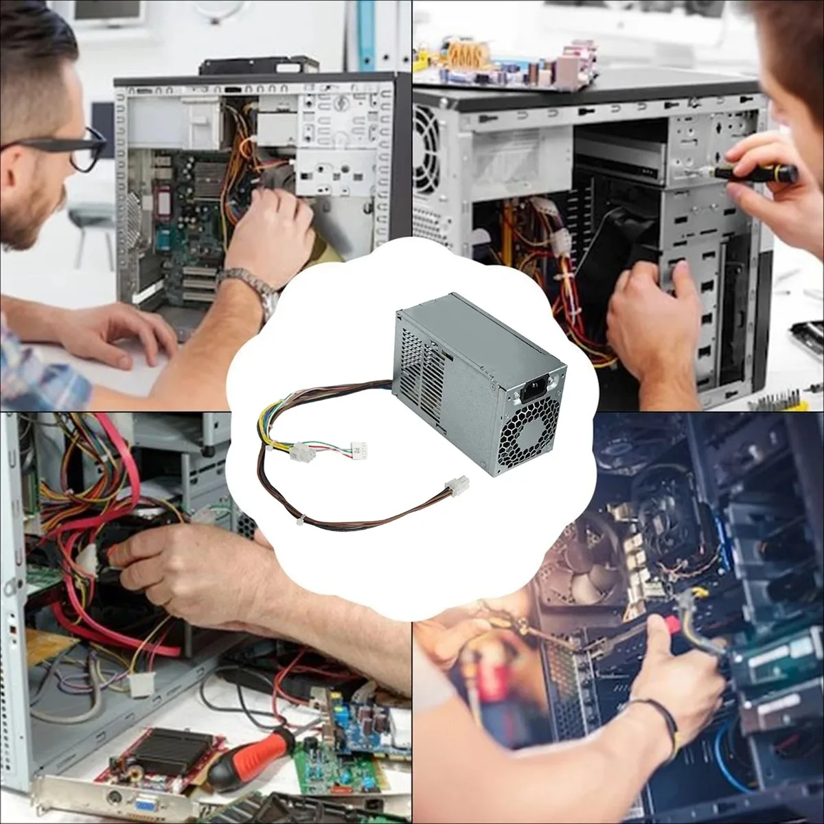 PS-4241-2HF 섀시 전원 공급 장치, HP ProDesk 400 600 800 G1 G2 Z230 240 SFF 240W 전원 공급 장치 PS-4241-2HF