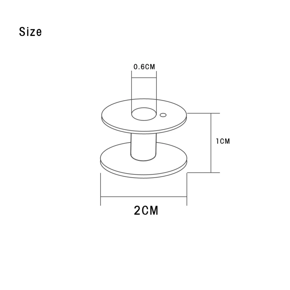 25 Grid Household Sewing Machine Manual Accessories With Iron Shuttle Core And Non-Ferrous Metal Wire Bobbin For Sewing Machines