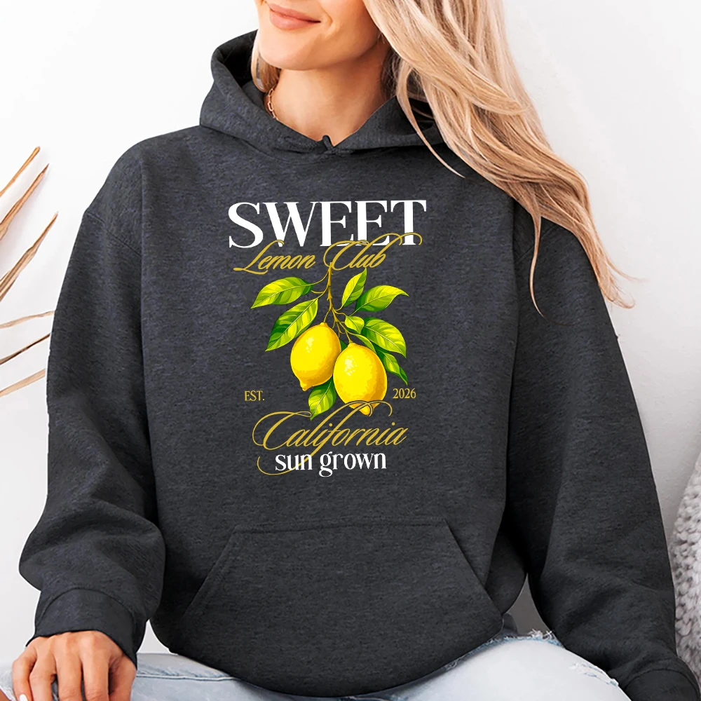 Sweet Lemon Club Design Bügelbilder für Kleidung, Thermoadhäsive Aufnäher zum Bedrucken von Kleidung, DIY T-Shirt-Dekoration