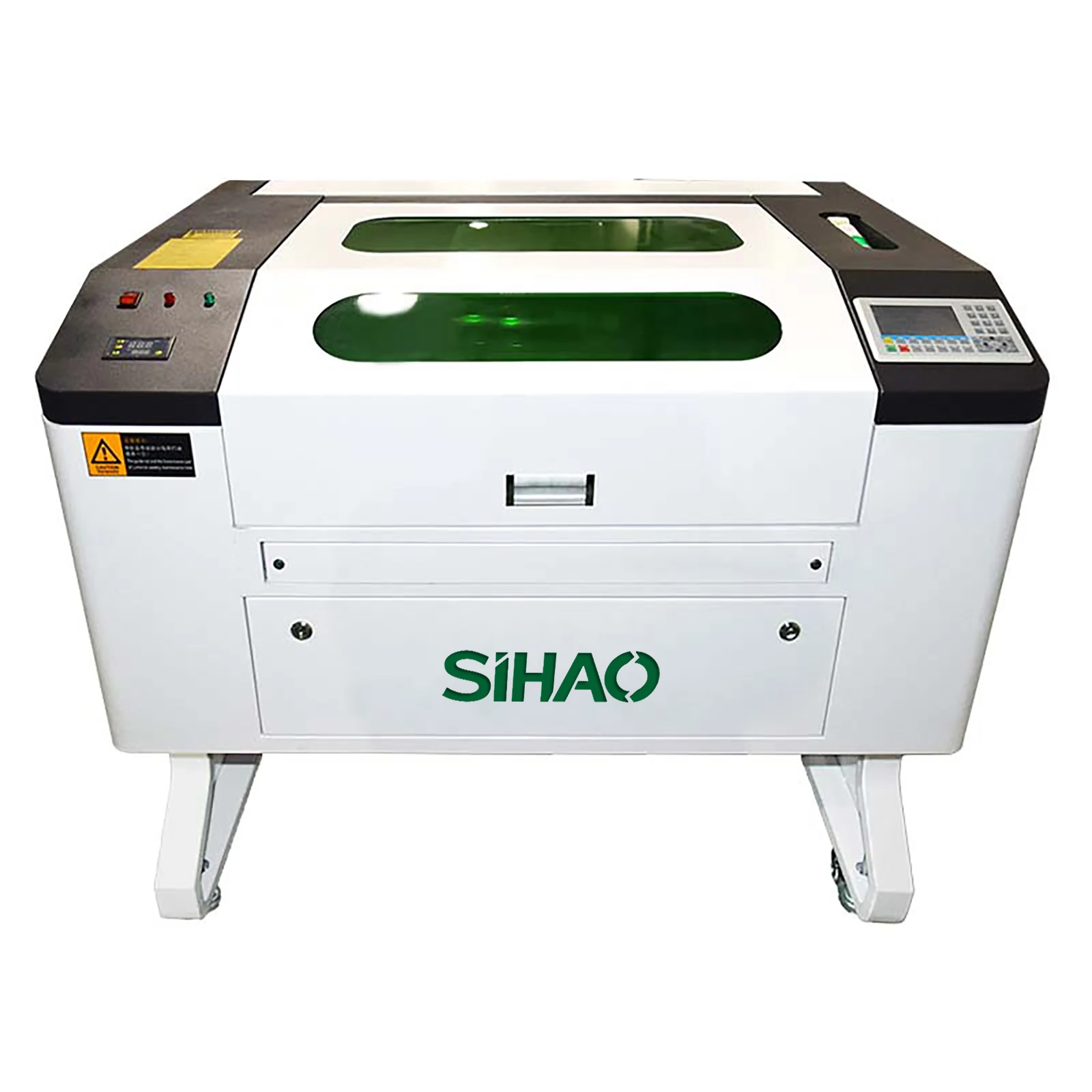 VEVOR 100W Incisore laser CO2 e taglierina Funzionamento sicuro con supporto LightBurn/AutoCAD (Windows/macOS/Linux)