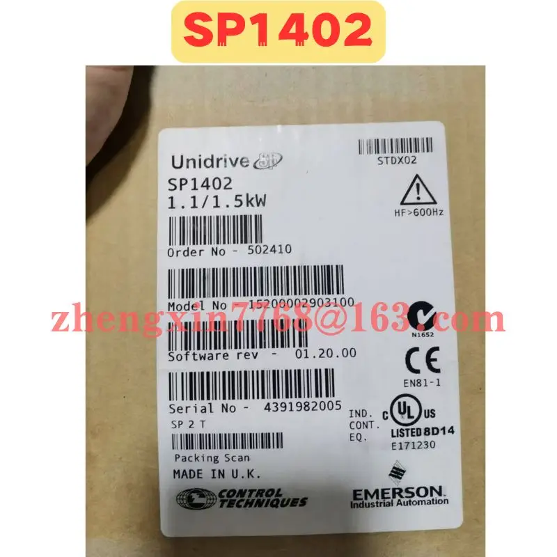 

Совершенно новый оригинальный преобразователь частоты SP1402