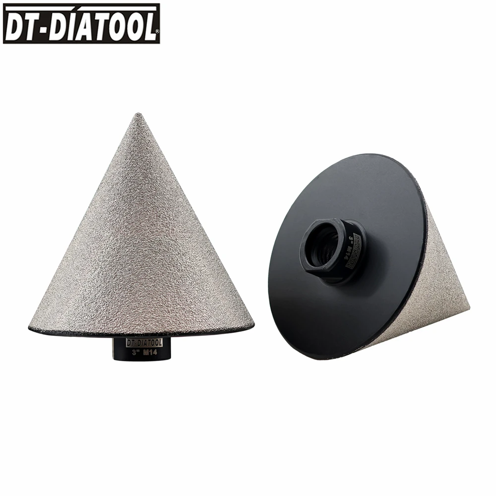 DT-DIATOOL 20–82 mm Diamant-Fasenfräser, Abschrägung, Polieren, Vergrößerung, Keramik, Porzellan, Fliesen, Marmor, Granit, Loch, Kronenarbeit – Detail 3